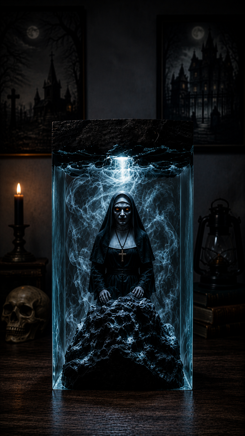 Horror Resin Lamps