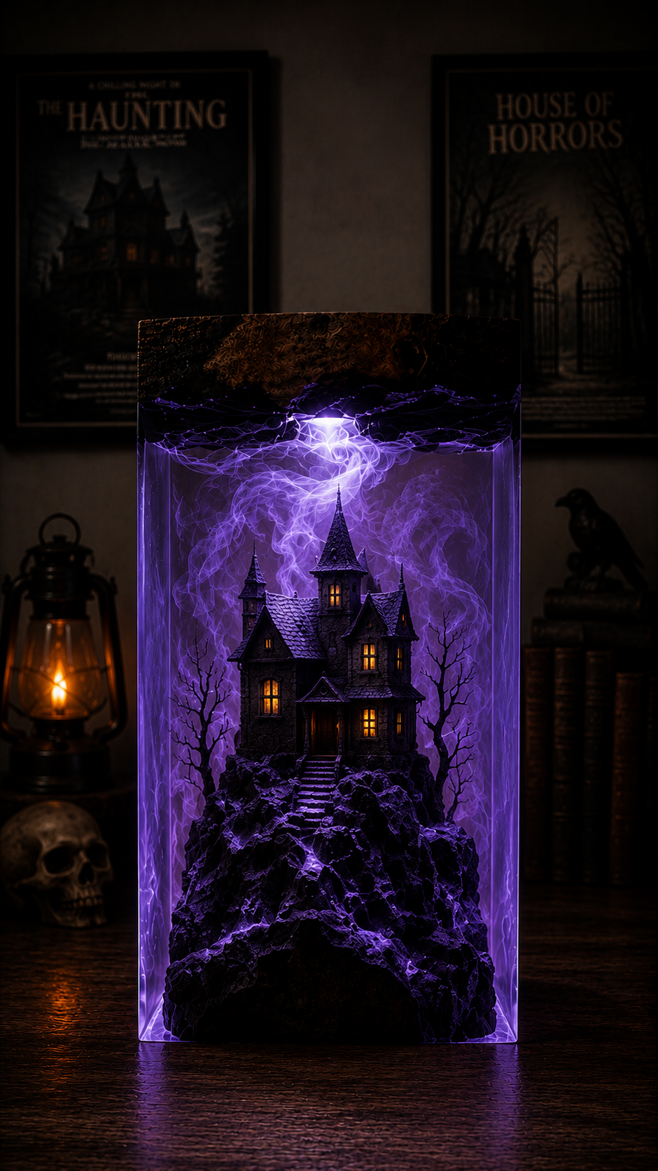 Horror Resin Lamps
